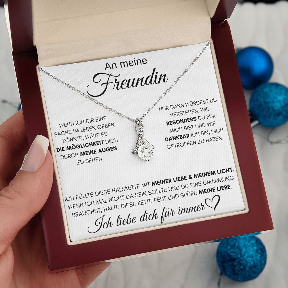 An meine Freundin "Liebe & Licht" - Alluring Halskette
