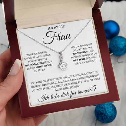 An meine Frau "das Beste" - Alluring Halskette