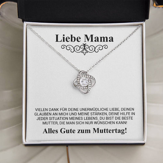 Alles Gute zum Muttertag - Knot Halskette