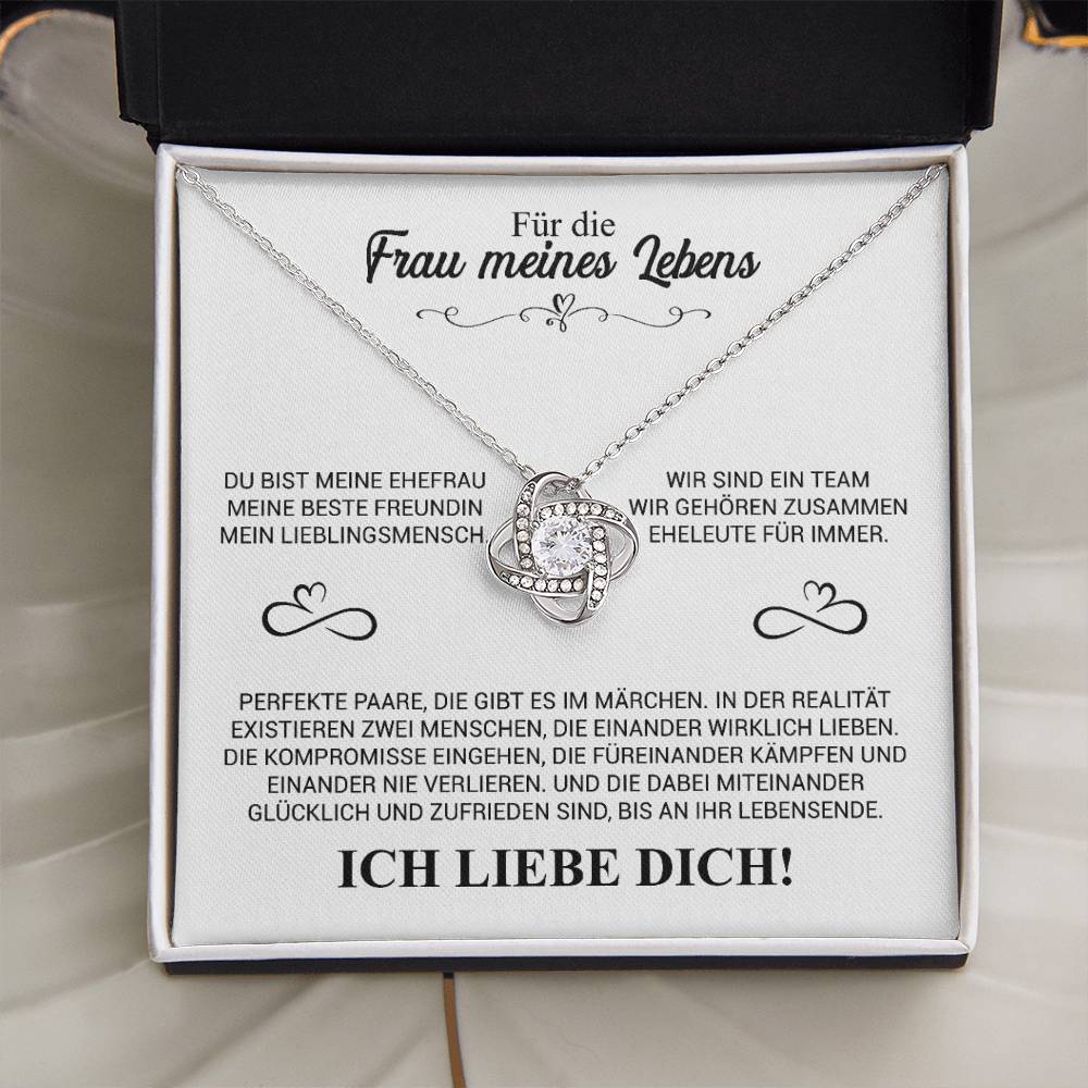Für die Frau meines Lebens - Knot Halskette
