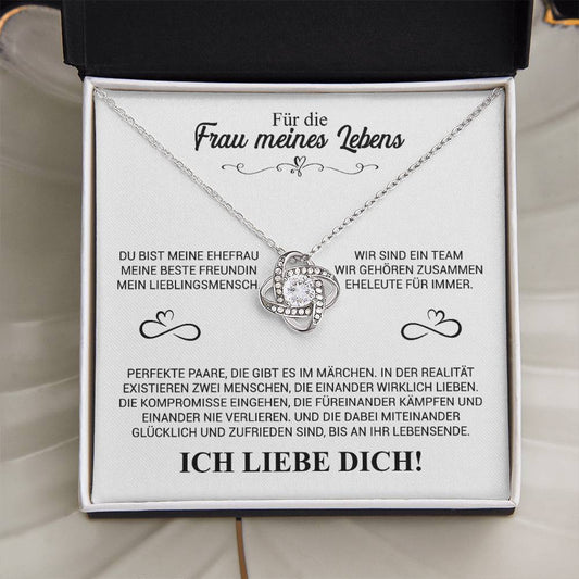 Für die Frau meines Lebens - Knot Halskette
