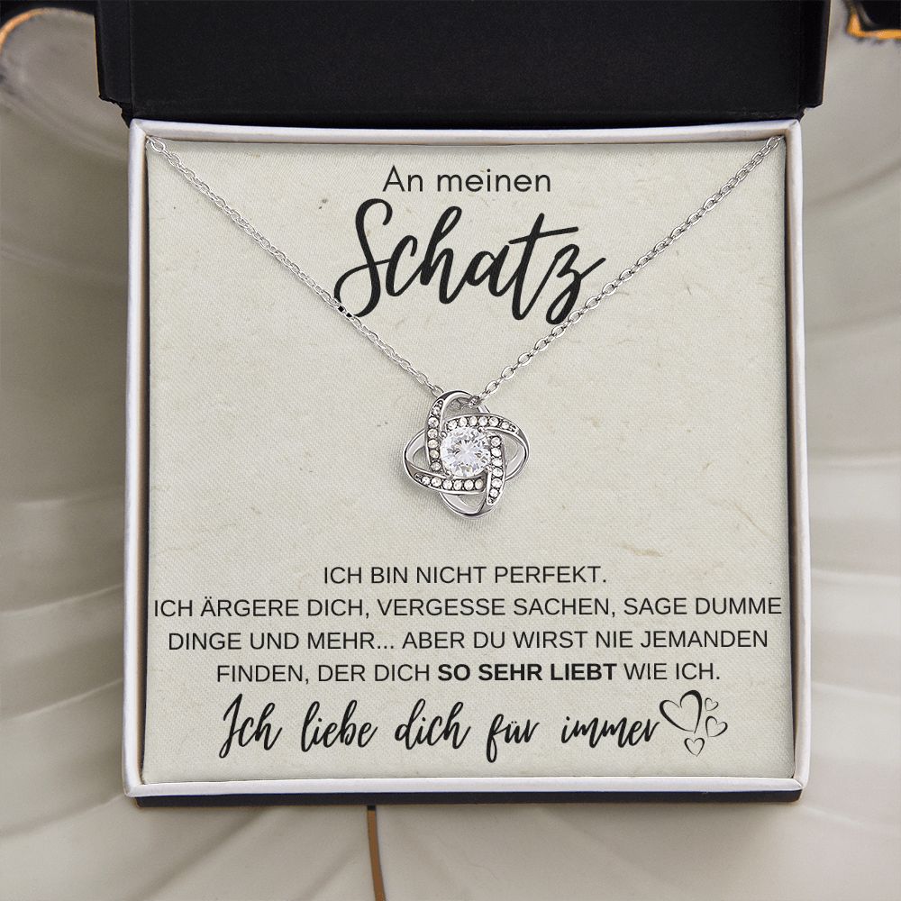 Love Knot Halskette - An meinen Schatz