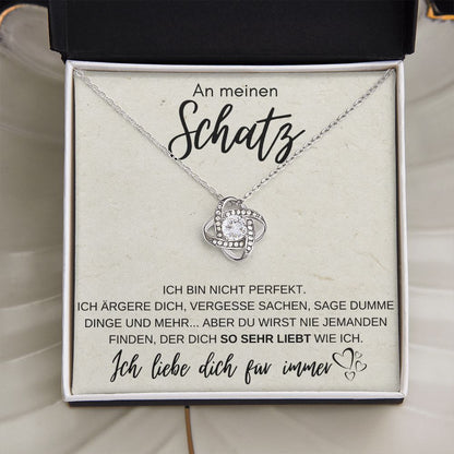 Love Knot Halskette - An meinen Schatz