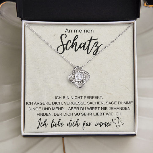 Love Knot Halskette - An meinen Schatz
