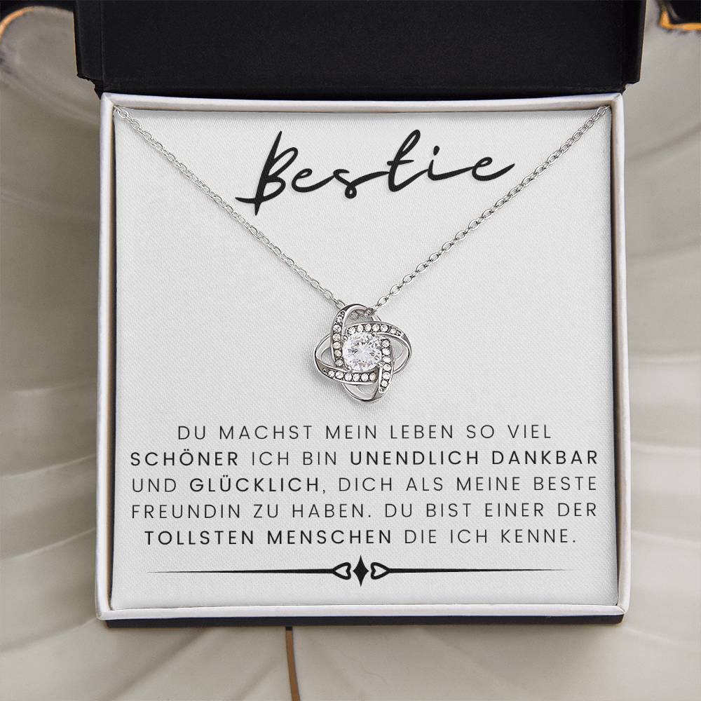 Dankbar & Glücklich - Knot Halskette