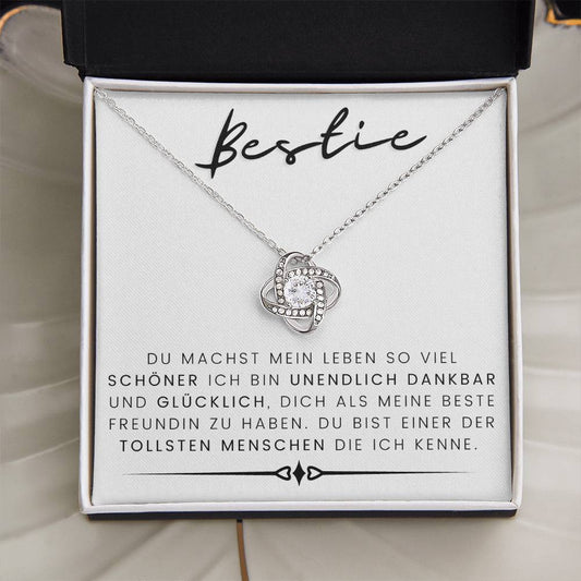 Dankbar & Glücklich - Knot Halskette