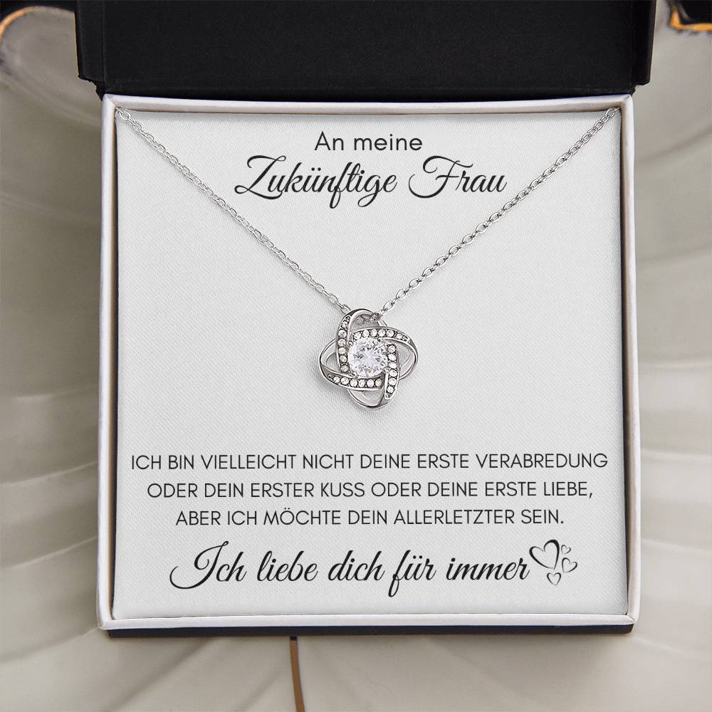 An meine zukünftige Frau - Love Knot Halskette
