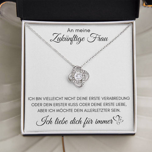 An meine zukünftige Frau - Love Knot Halskette