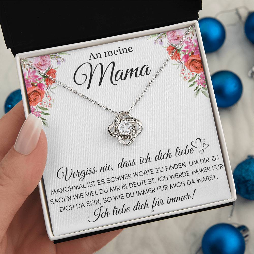 Mama - Ich liebe dich für immer! - Knot Halskette