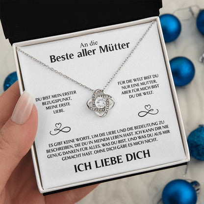 An die beste aller Mütter - Knot Halskette