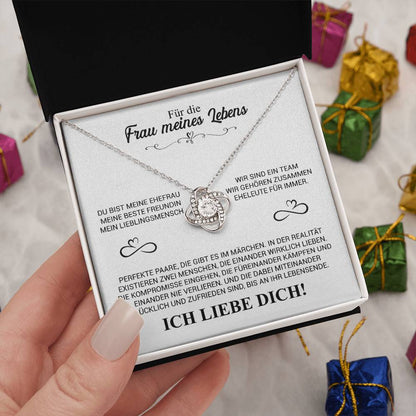 Für die Frau meines Lebens - Knot Halskette