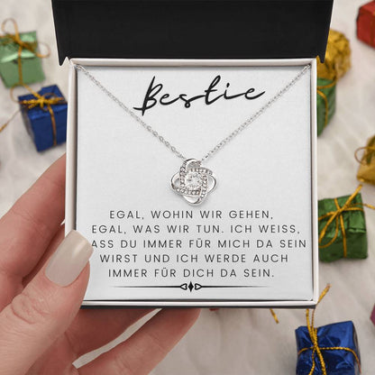Egal wohin wir gehen - Knot Halskette