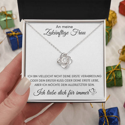 An meine zukünftige Frau - Love Knot Halskette