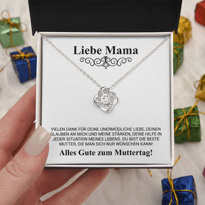 Alles Gute zum Muttertag - Knot Halskette