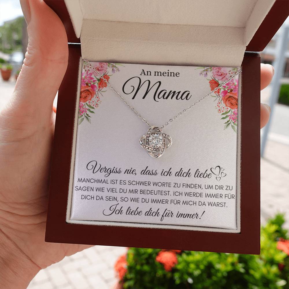 Mama - Ich liebe dich für immer! - Knot Halskette