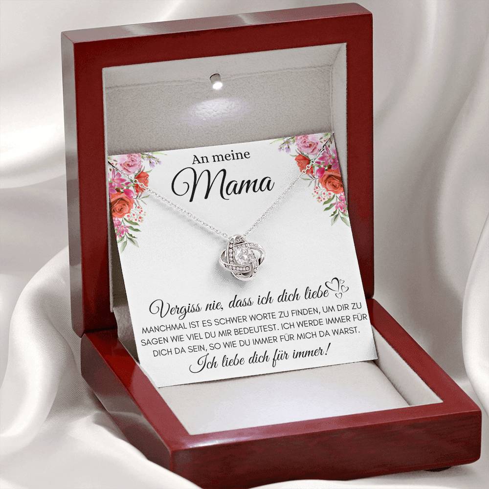 Mama - Ich liebe dich für immer! - Knot Halskette