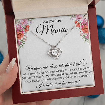 Mama - Ich liebe dich für immer! - Knot Halskette