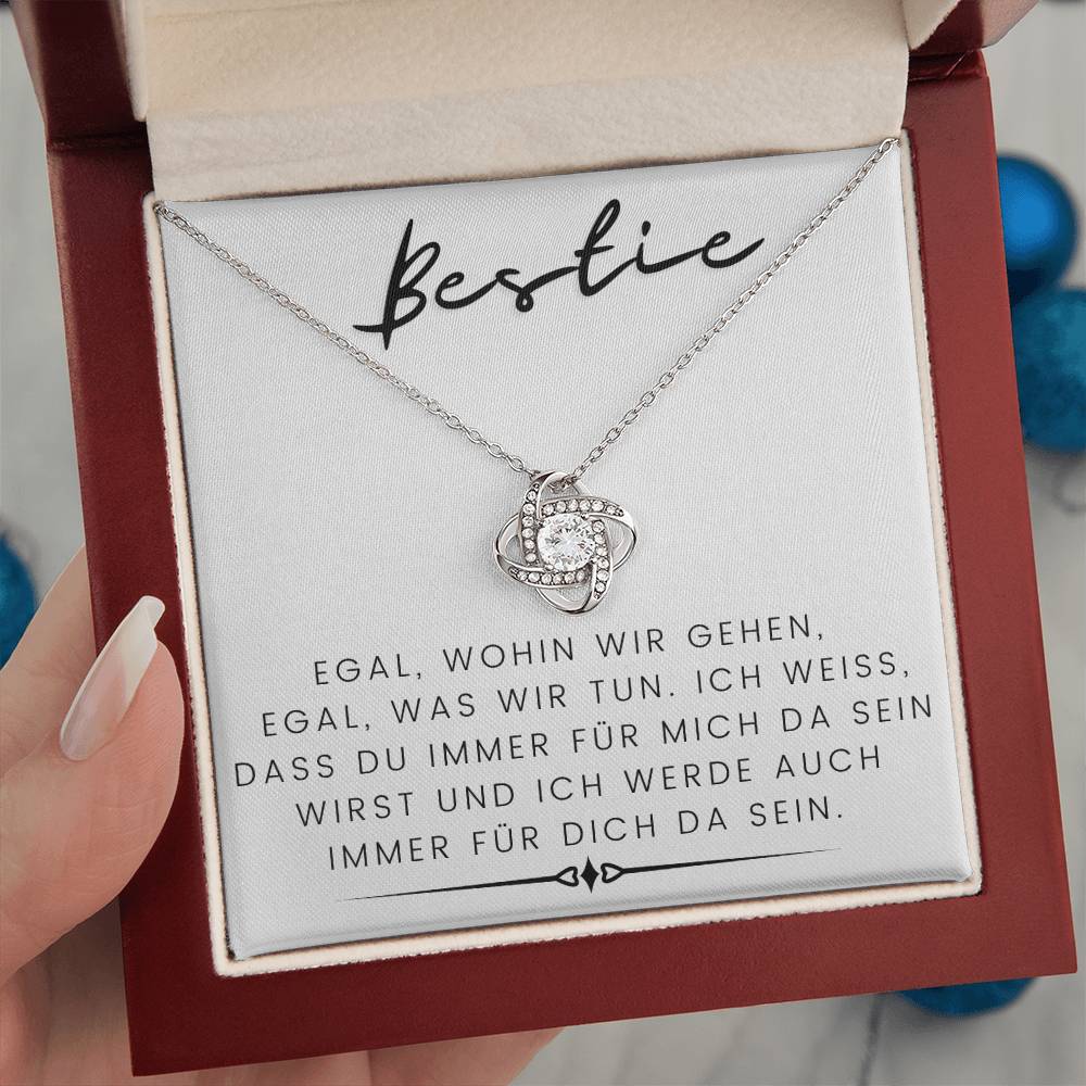 Egal wohin wir gehen - Knot Halskette