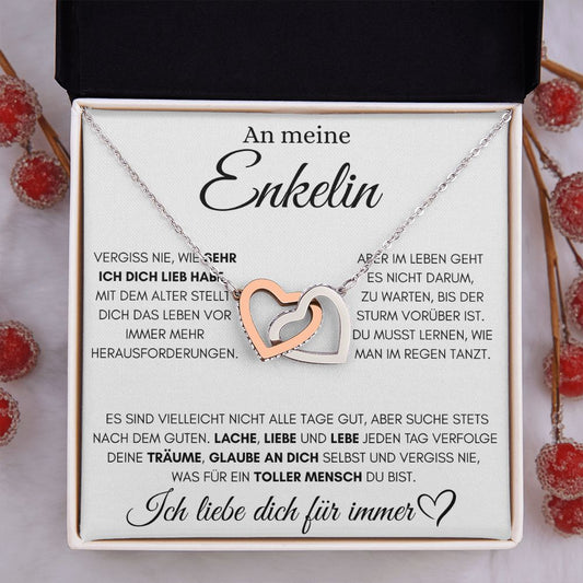 Enkelin "Herausforderungen" - Herzenkette