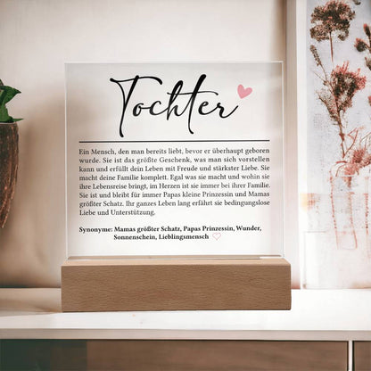 Tochter Definition | Acrylplatte