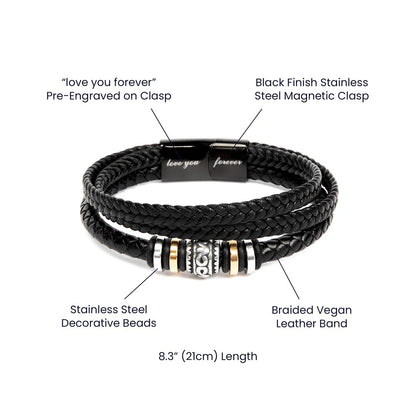 Sohn "Stärker, Klüger, Geliebter" - Armband