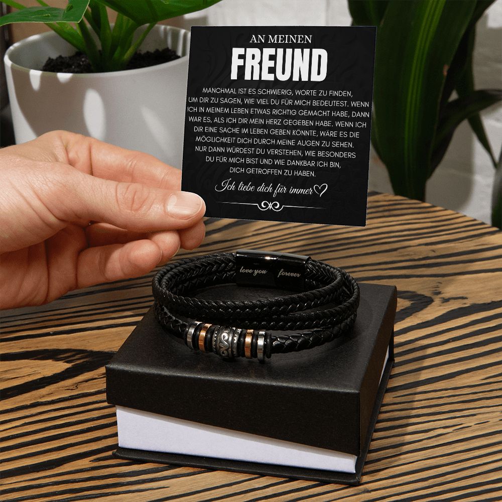 An meinen Freund - Armband