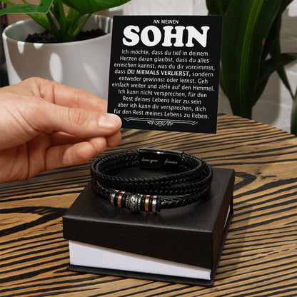 Sohn "Niemals Verlierst" - Armband