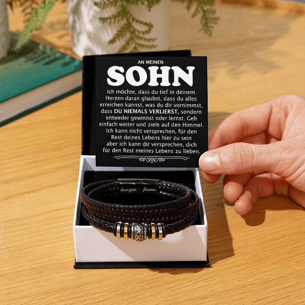 Sohn "Niemals Verlierst" - Armband