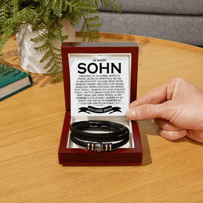Sohn "Stärker, Klüger, Geliebter" - Armband