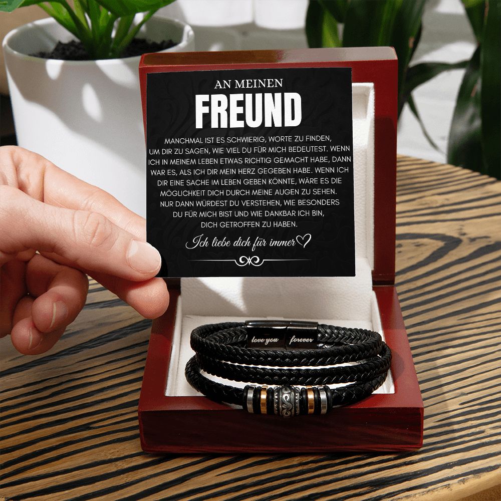 An meinen Freund - Armband