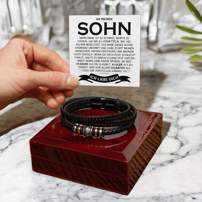 Sohn "Stärker, Klüger, Geliebter" - Armband