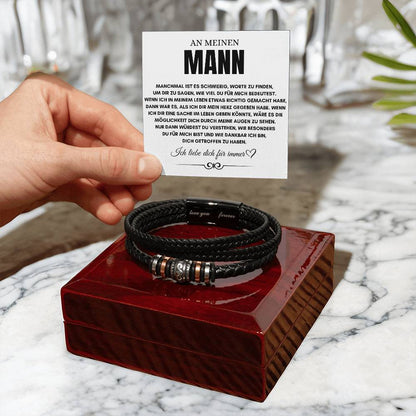 An meinen Mann Armband