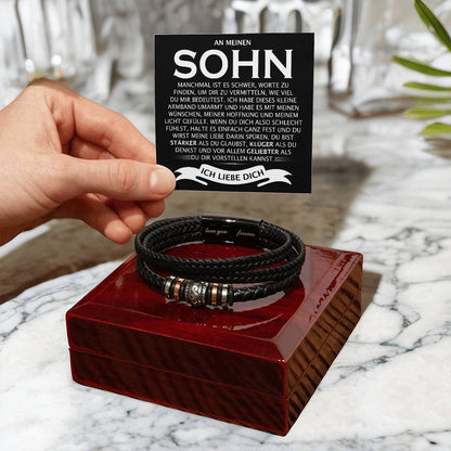 Sohn "Stärker, Klüger, Geliebter" - Armband