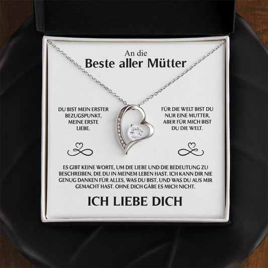 An die beste aller Mütter - Luxus Halskette
