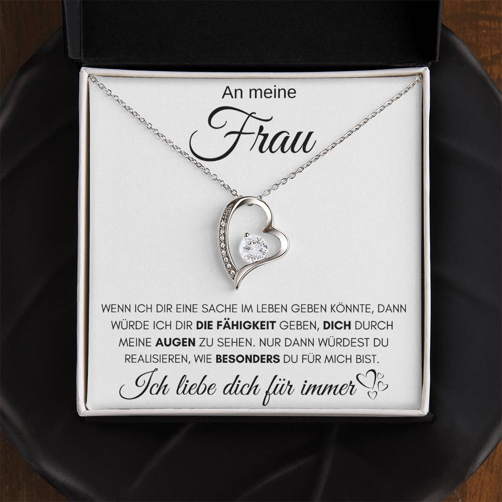 An meine Frau "Fähigkeit Geben" - Luxus Halskette