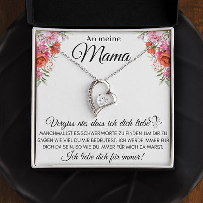 Mama - Ich liebe dich für immer! - Herzkette