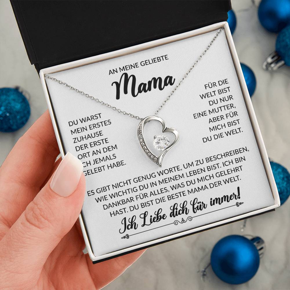 An meine geliebte Mama - Luxus Halskette
