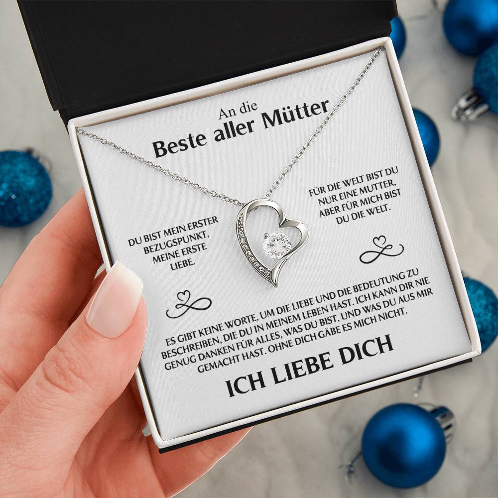 An die beste aller Mütter - Luxus Halskette