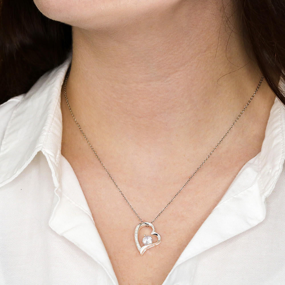 Enkelin Geschenk von Oma - Herzkette