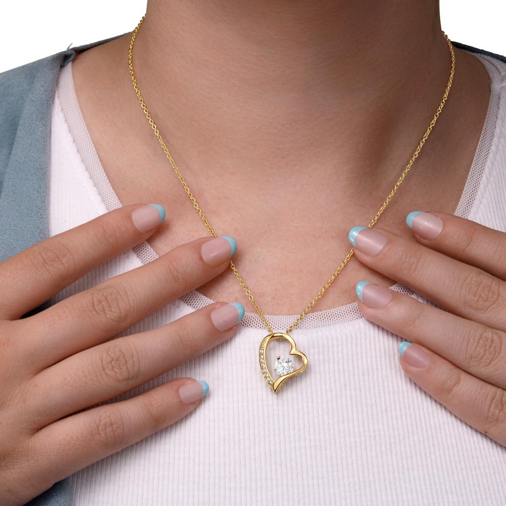 An meine Freundin "das Beste" - Luxus Halskette