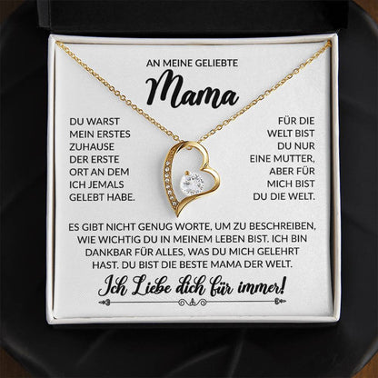An meine geliebte Mama - Luxus Halskette