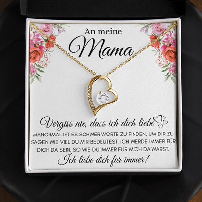 Mama - Ich liebe dich für immer! - Herzkette