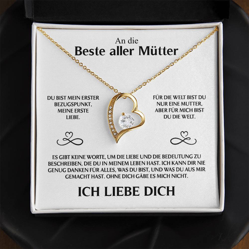 An die beste aller Mütter - Luxus Halskette