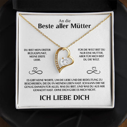 An die beste aller Mütter - Luxus Halskette