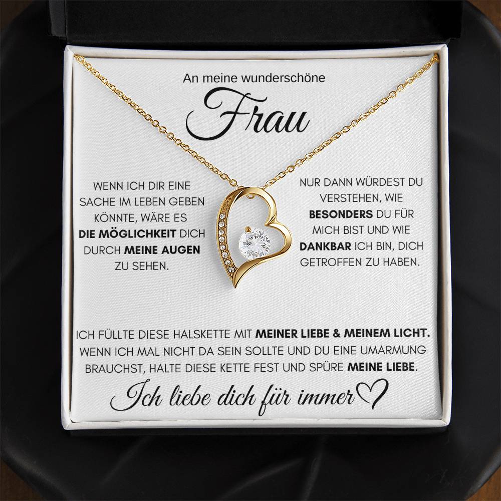 An meine wunderschöne Frau - Luxus Halskette