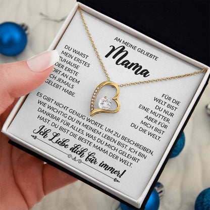 An meine geliebte Mama - Luxus Halskette