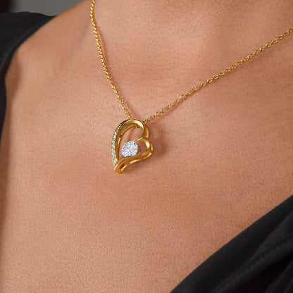 Enkelin Geschenk von Oma - Herzkette