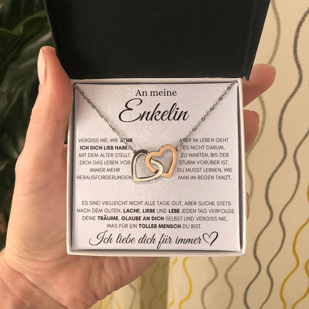 Enkelin "Herausforderungen" - Herzenkette
