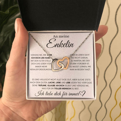 Enkelin "Herausforderungen" - Herzenkette
