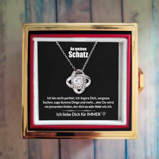 Liebes-Knoten-Halsband
